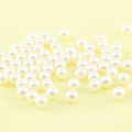 Best prices round cheap clear plastic pearl beads for wedding dress